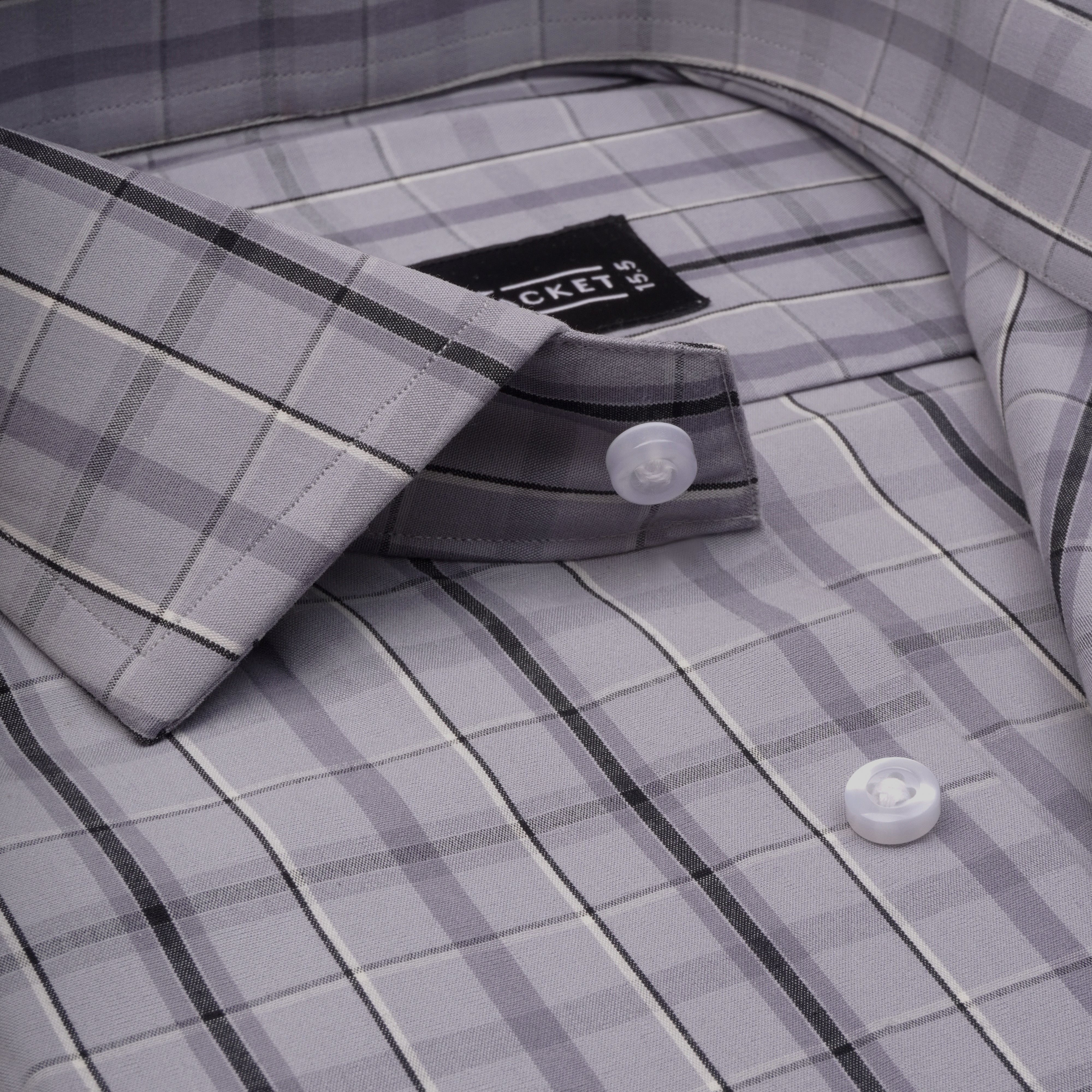 RAMADELLE GREY CHECKS