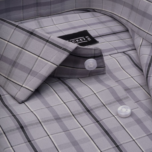 RAMADELLE GREY CHECKS