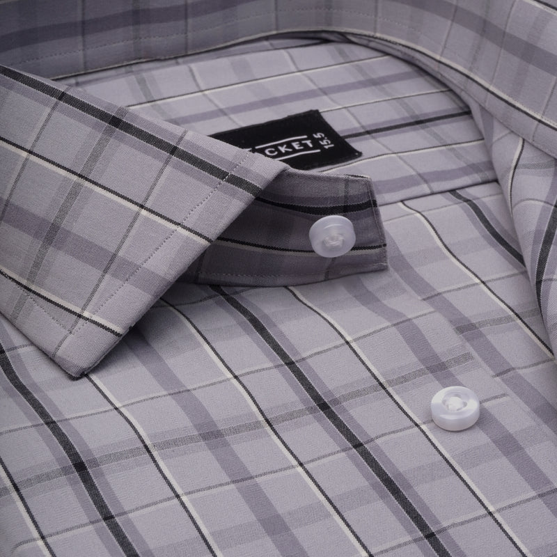 RAMADELLE GREY CHECKS