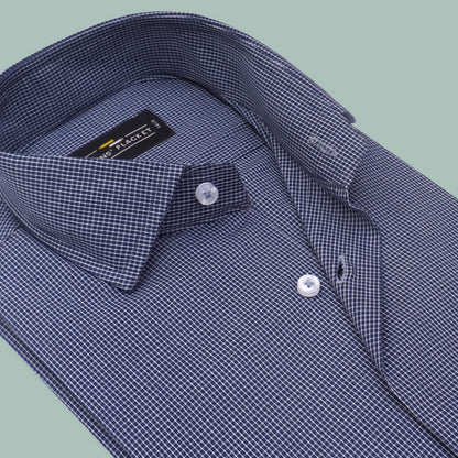 ROYALE BLUE CHECKERED SHIRT