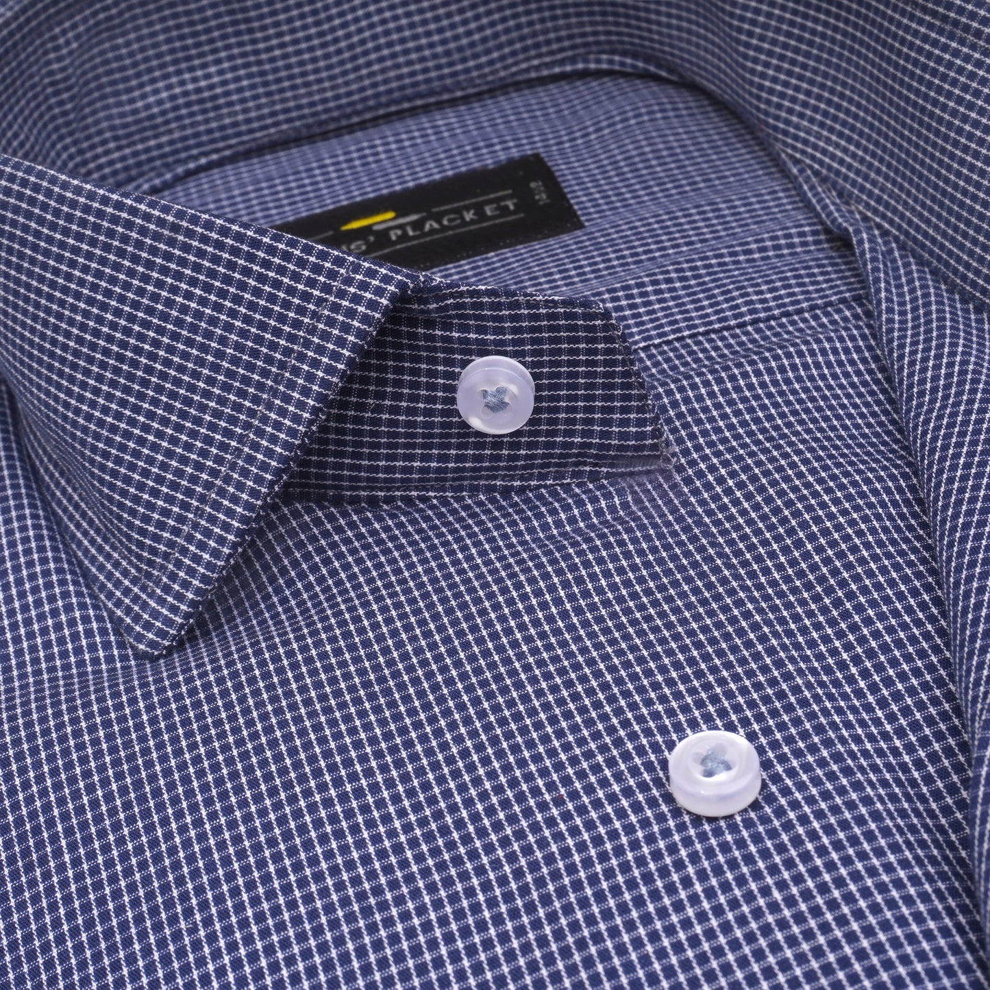 ROYALE BLUE CHECKERED SHIRT