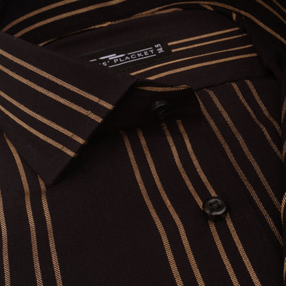 MARIGOLD BLACK STRIPES