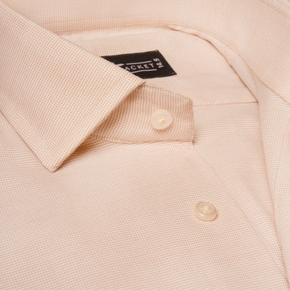 DUNE BEIGE DOBBY SHIRT