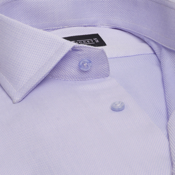 FROSTED BLUE DOBBY SHIRT