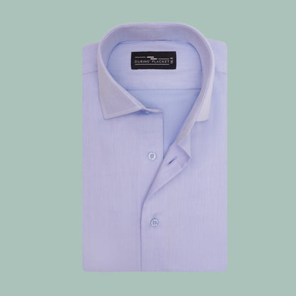FROSTED BLUE DOBBY SHIRT