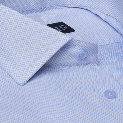 FROSTED BLUE MATRIX SHIRT