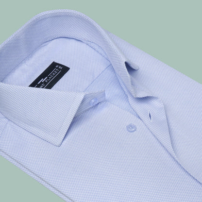 FROSTED BLUE MATRIX SHIRT