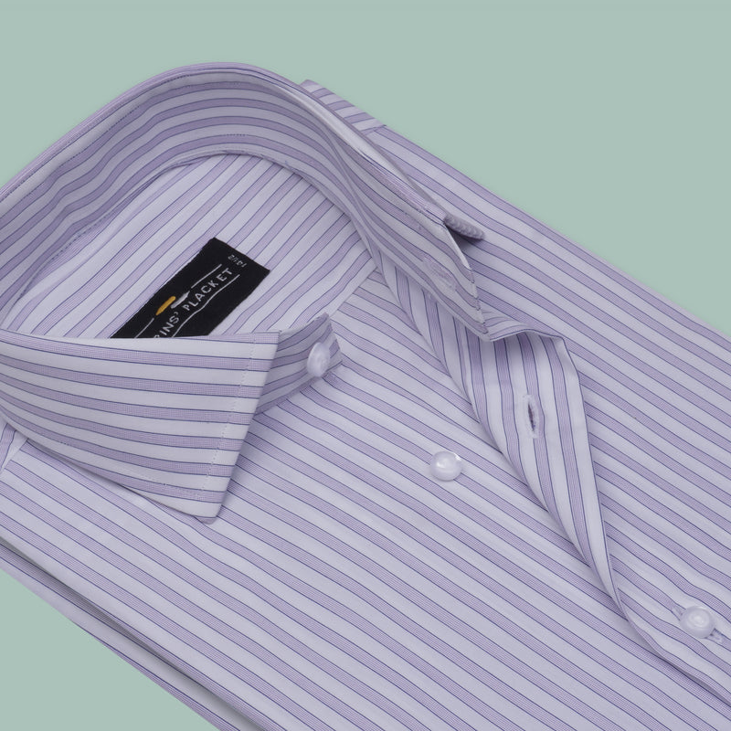 GENEVA LILAC STRIPES