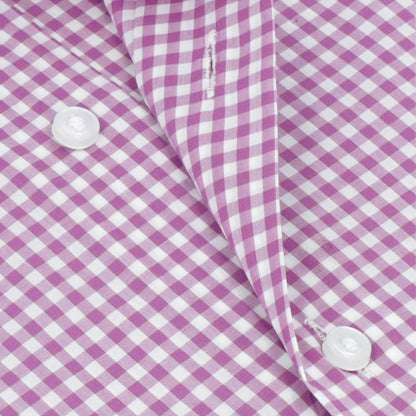 LILAC GINGHAM CHECKS