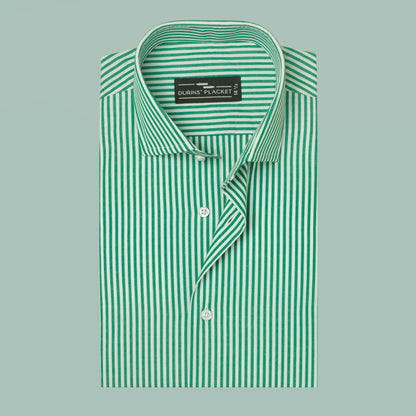 CREST GREEN STRIPES
