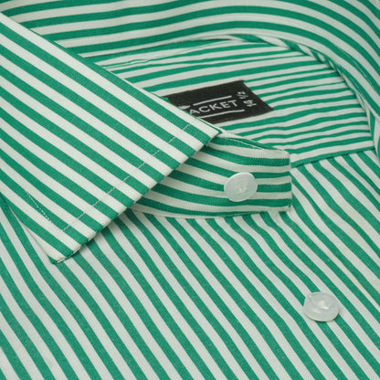 CREST GREEN STRIPES