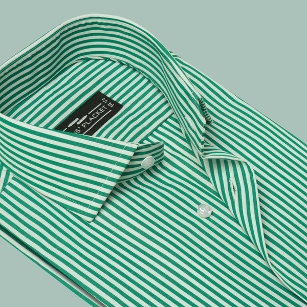 CREST GREEN STRIPES