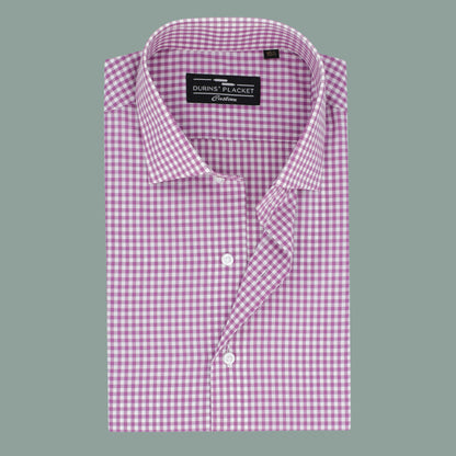 LILAC GINGHAM CHECKS