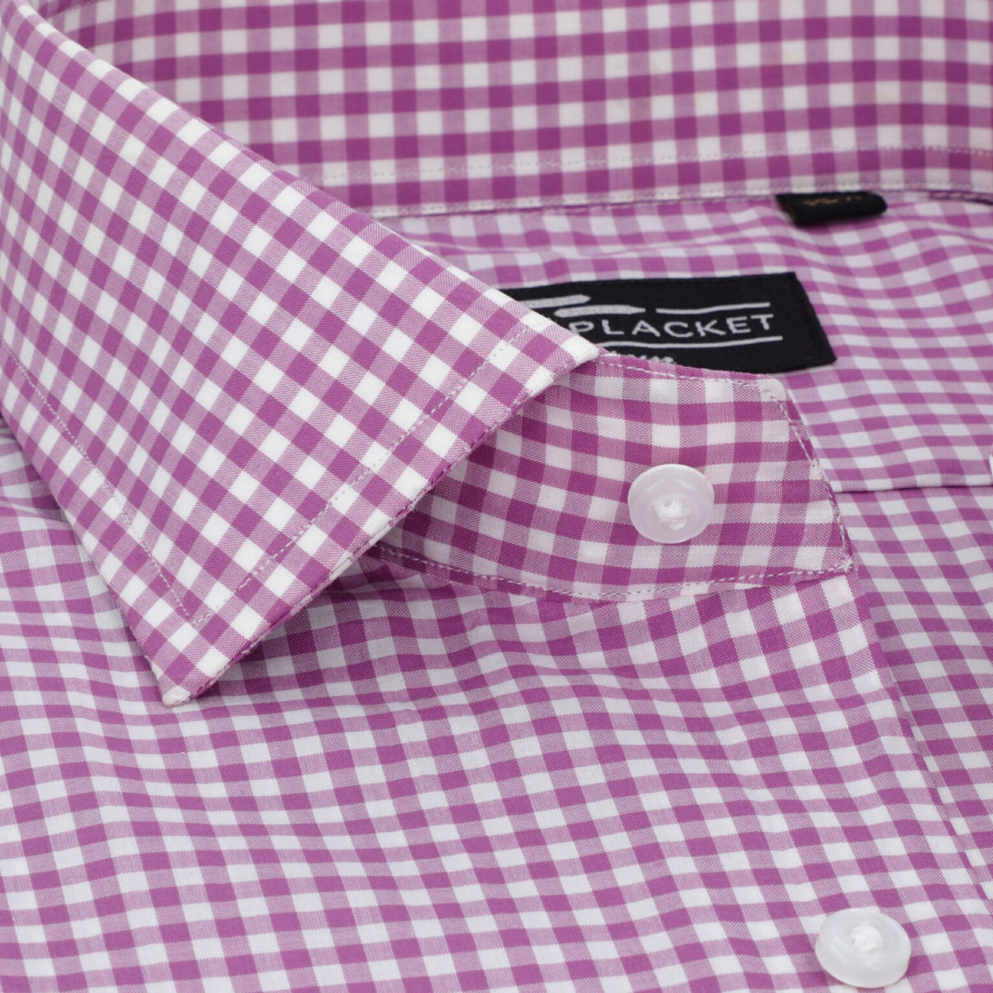 LILAC GINGHAM CHECKS