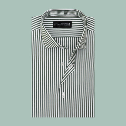 SAVILE OLIVE STRIPES