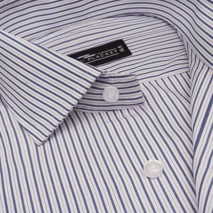 SAVILE NAVY PINSTRIPES