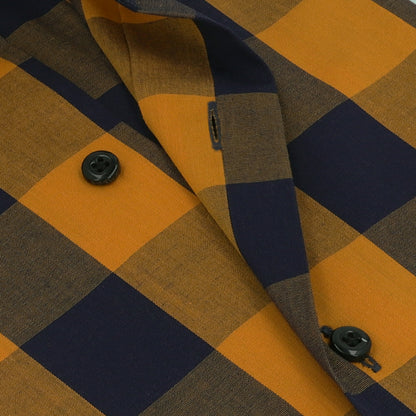 WINDOWPANE YELLOW CHECK SHIRT