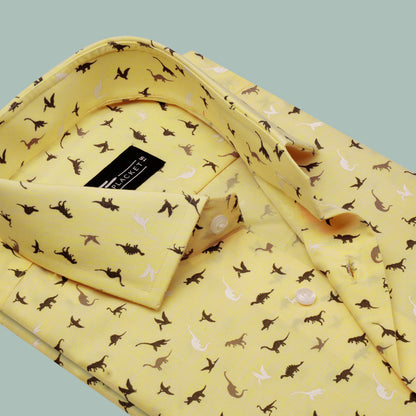 DINOSAURUS YELLOW SHIRT